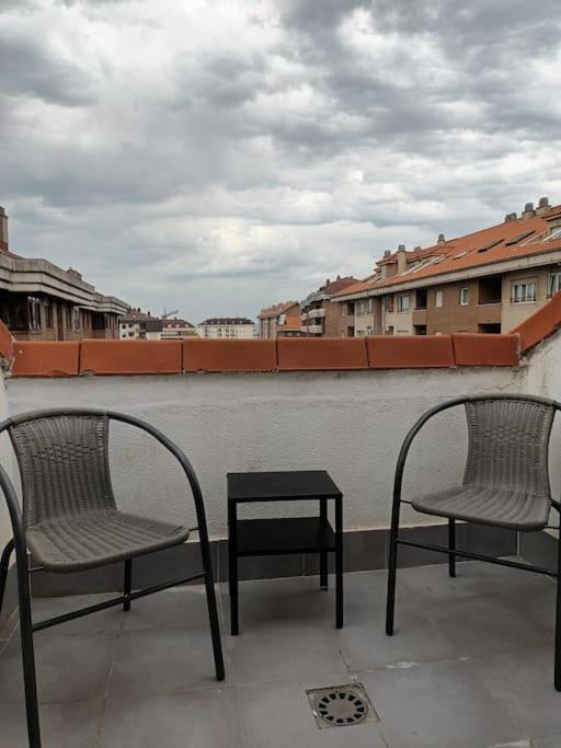 Apartamento Atico Luminoso Con Terraza Santander Exterior foto