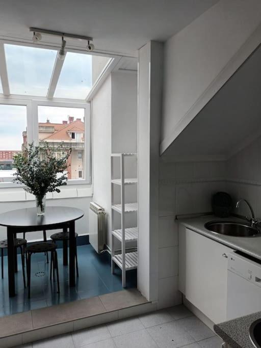 Apartamento Atico Luminoso Con Terraza Santander Exterior foto