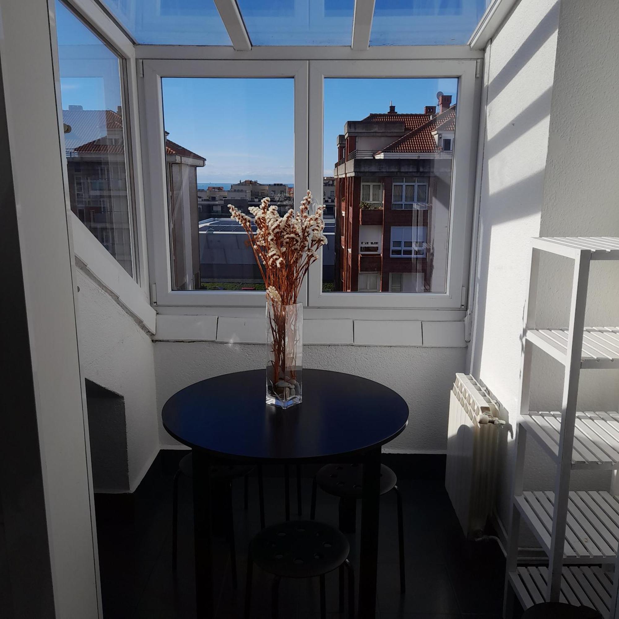 Apartamento Atico Luminoso Con Terraza Santander Exterior foto